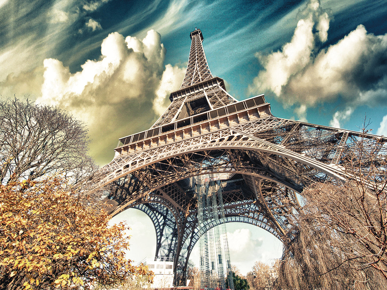 Azure Skies Eiffel Tower by DP Gallery | FineArtCanvas.com