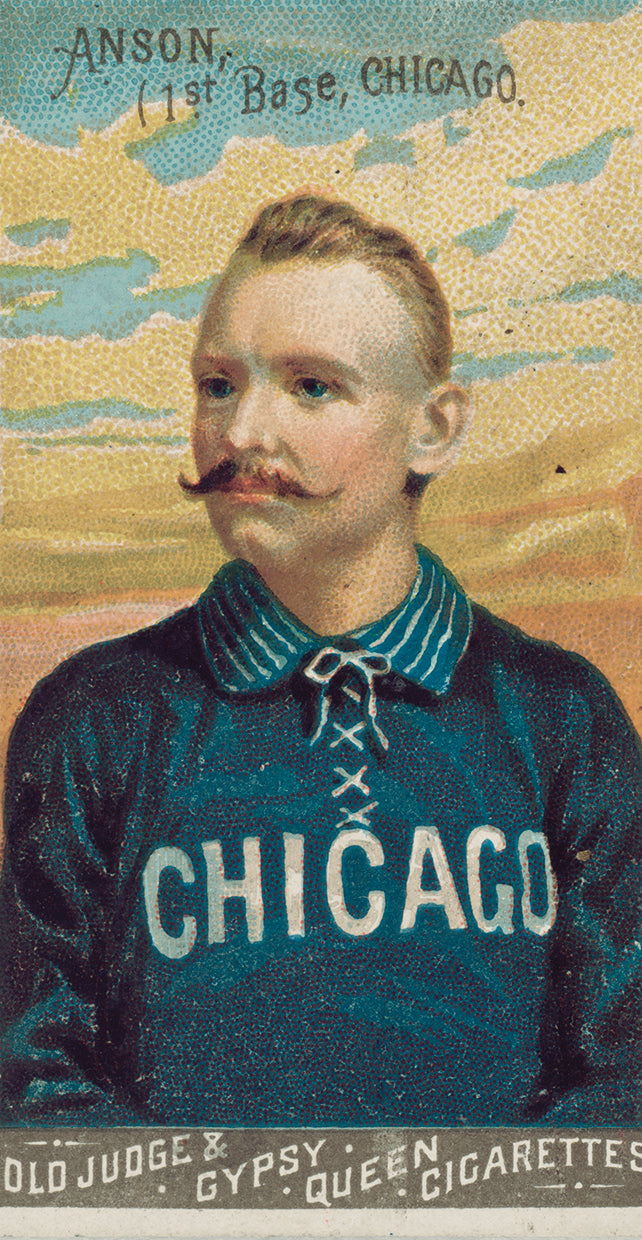 John M. Ward, New York Giants, baseball card portrait]