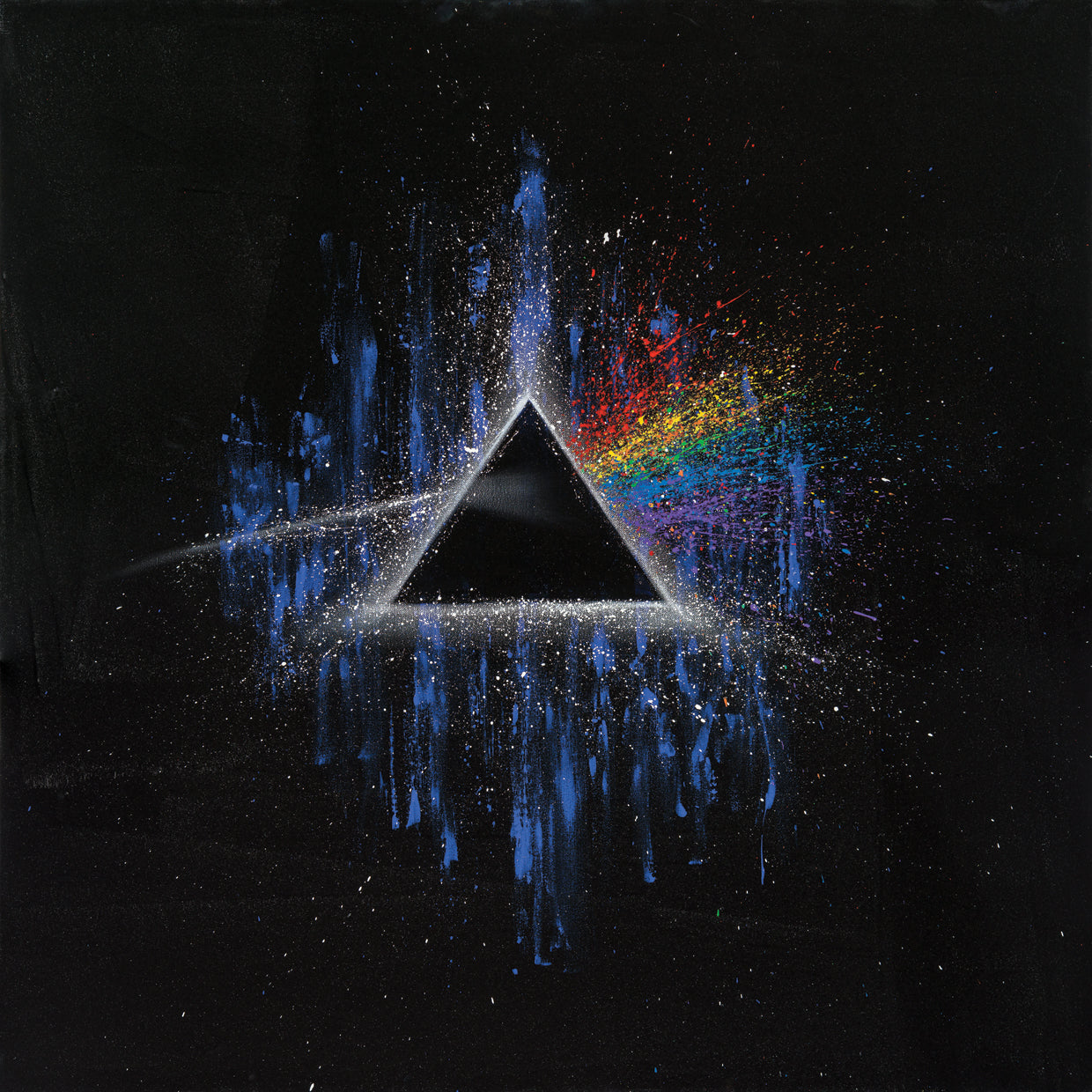 “Dark Side of the Moon” Artwork good on Canvass.