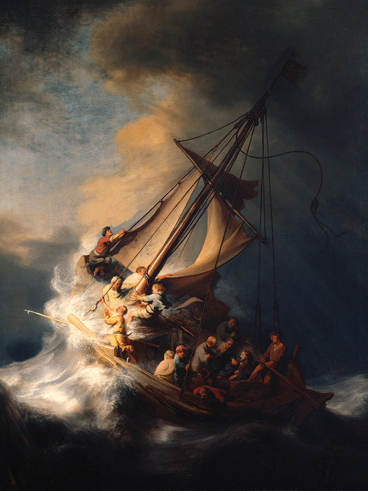 Christ In The Storm On The Sea Of Galilee