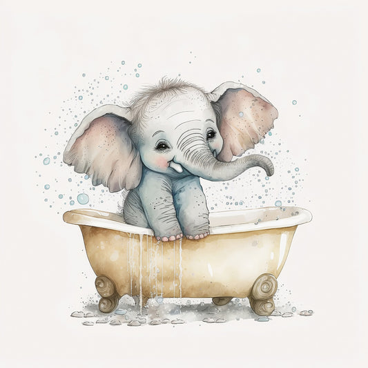 Elephant in Bathtub 9