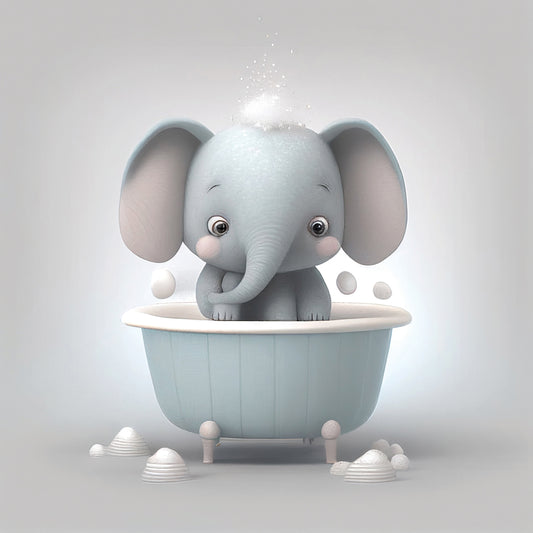 Elephant in Bathtub 12