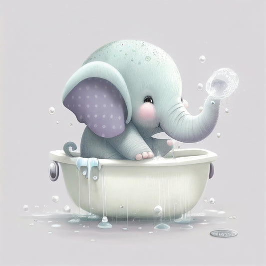 Elephant in Bathtub 13