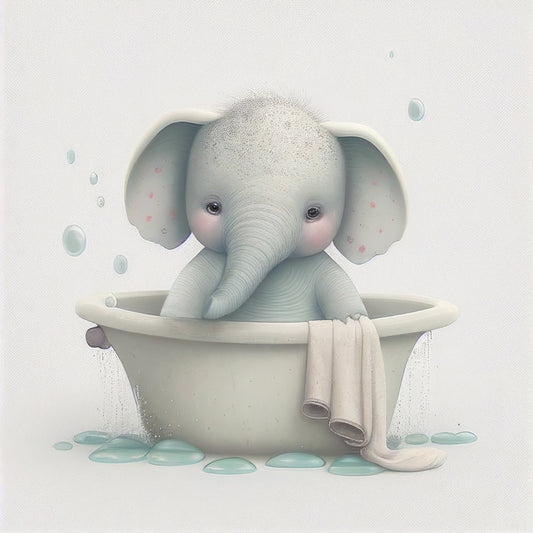 Elephant in Bathtub 14