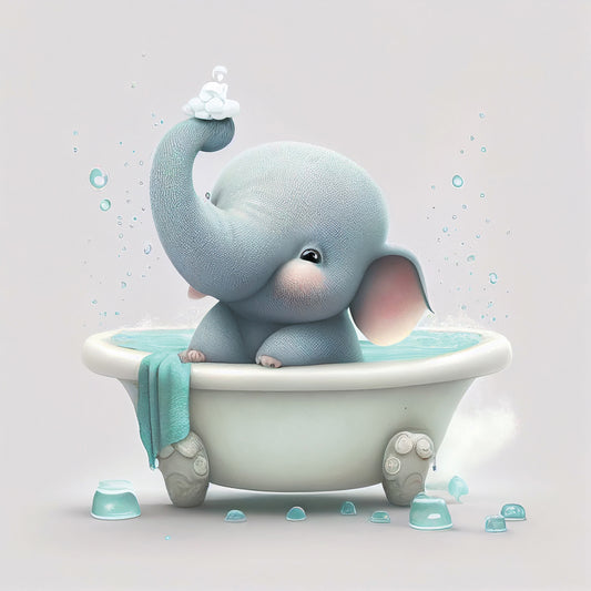 Elephant in Bathtub 17