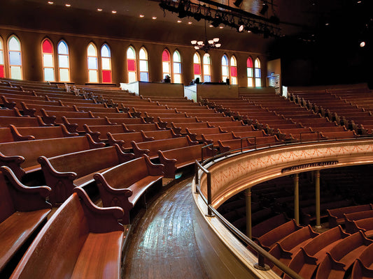 Ryman Auditorium Interior 2010, Seating 1