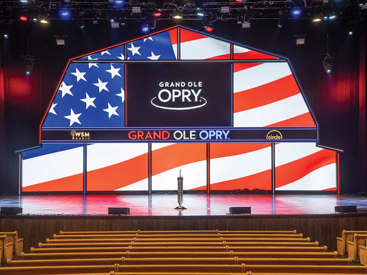 Grand Ole Opry Stage House 2020s, American Flag