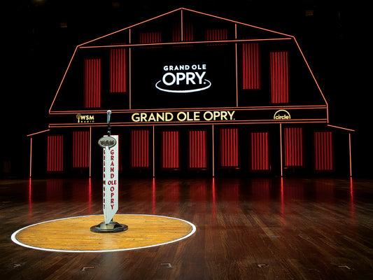 Grand Ole Opry Stage House Mic Circle