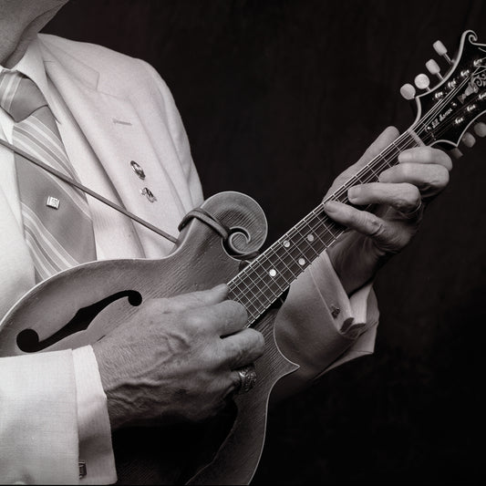 Bill Monroe Playing the Mandolin