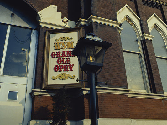 Grand Ole Opry Sign & Lamp Post