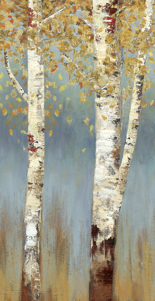 Butterscotch Birch Trees I