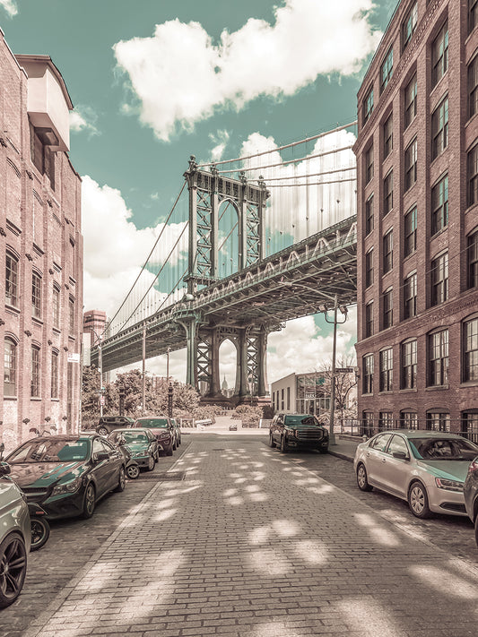 NEW YORK CITY Manhattan Bridge | urban vintage style