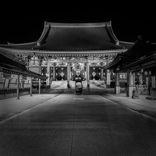 Senso-ji Temple, Asakusa, Tokyo | monochrome