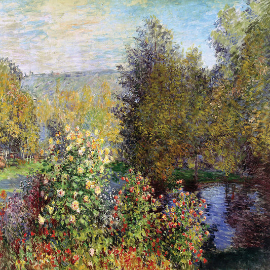 A Corner of the Garden at Montgeron, 1876