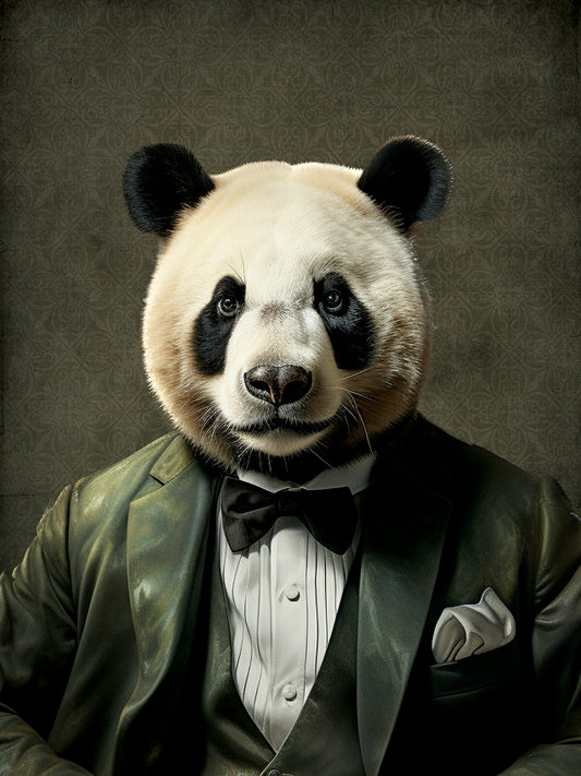 Panda Bear Gentleman