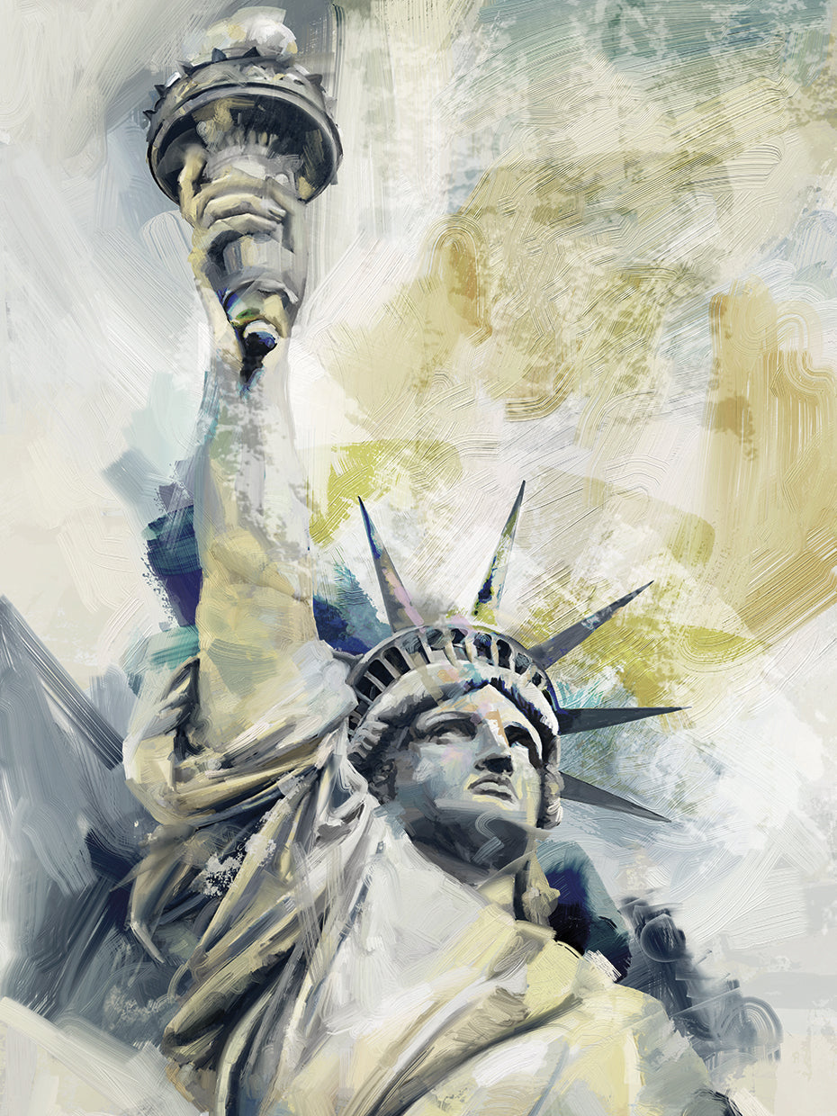 Lady Liberty Light by Studio Arts | FineArtCanvas.com – Fineartcanvas.com