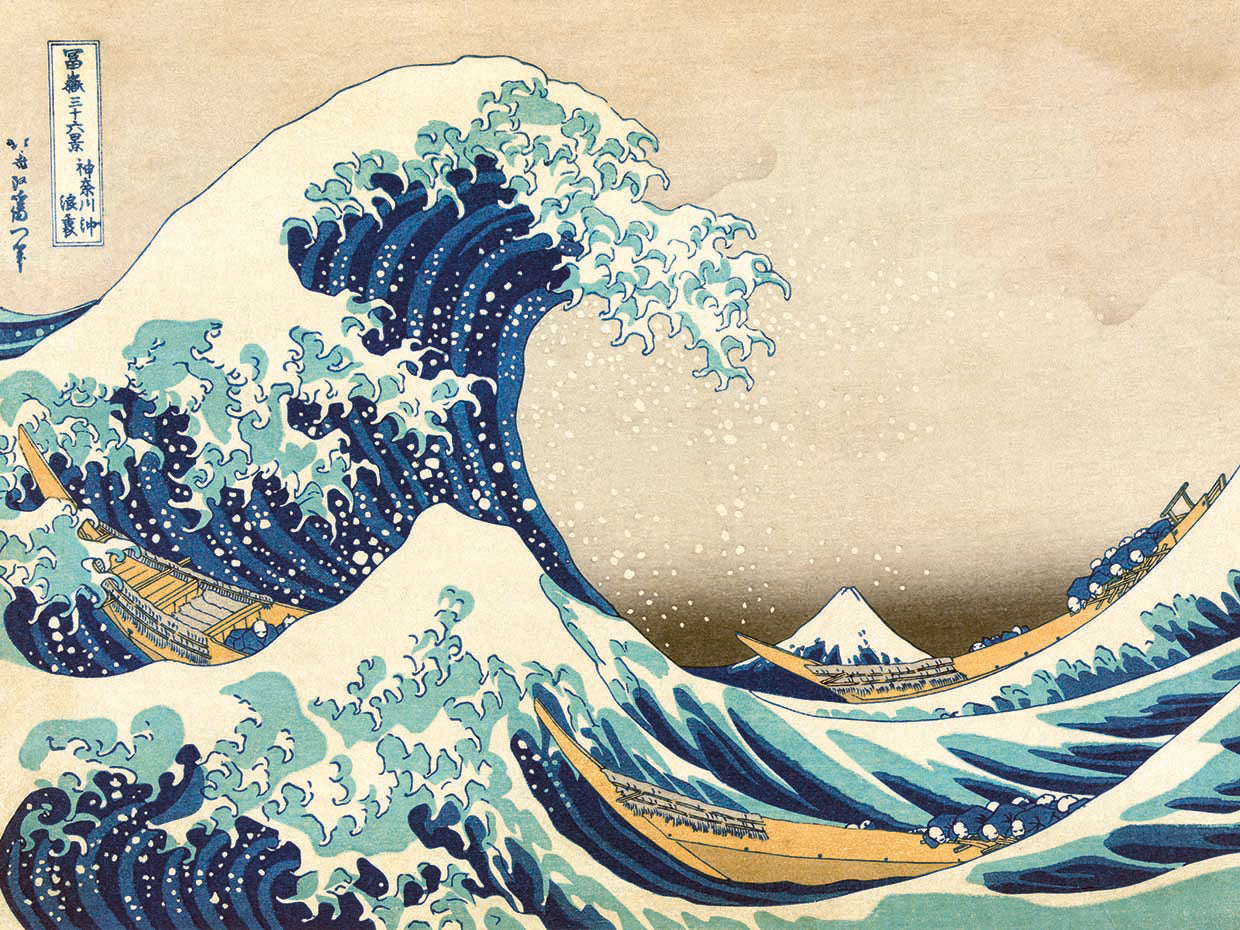 The Great Wave off Kanagawa by Katsushika Hokusai | FineArtCanvas.com ...