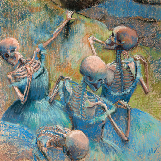 Blue Skelly Dancers