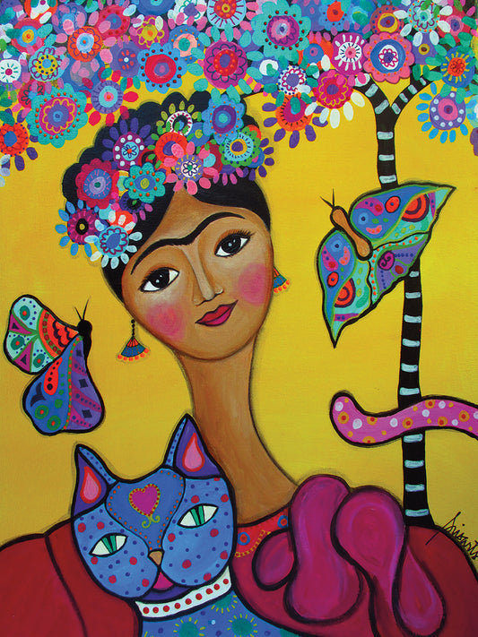 Brigit's Frida And Her Cat