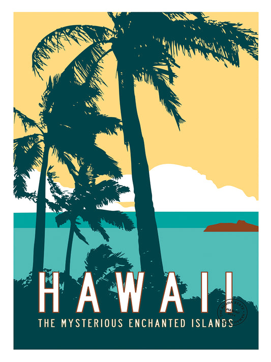 Hawaii Travel Poster