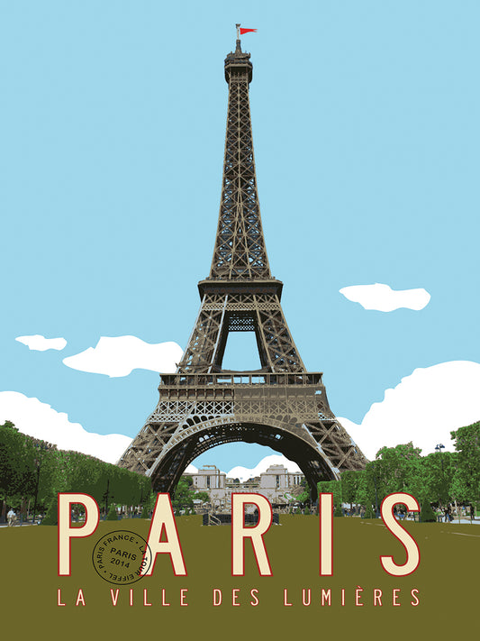 Paris Travel Poster