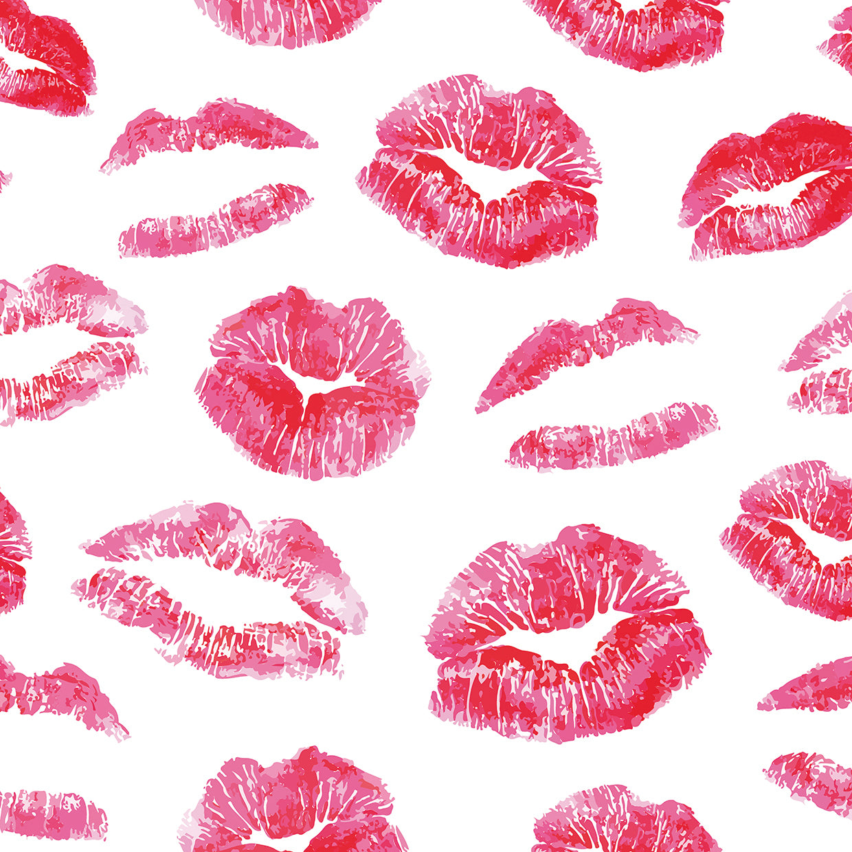 Classic Red Lipstick Kisses by DP Gallery | FineArtCanvas.com ...