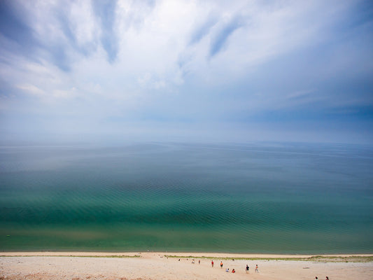 Hazy Day at Sleeping Bear Dunes