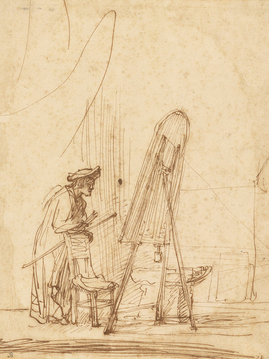 An Artist in His Studio (1630)