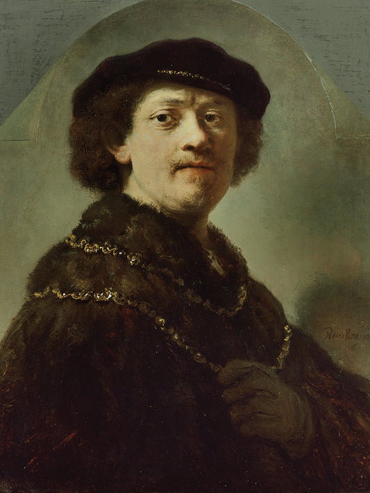 Self-Portrait in a Black Cap (1637)