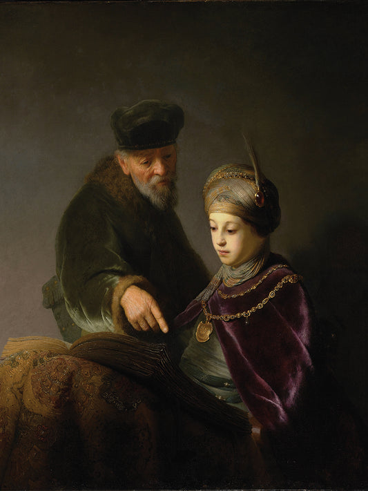 A Young Scholar and his Tutor (about 1629–1630)