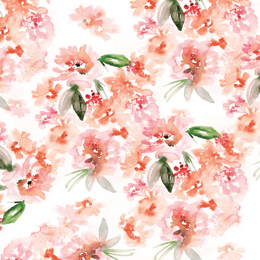 Peach Floral