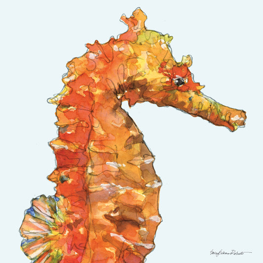 Oceana Tile Seahorse