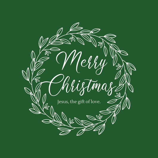 Merry Christmas - Green