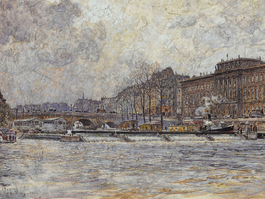 The Hôtel de la Monnaie and the Pont-Neuf (1901)