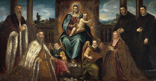 Doge Alvise Mocenigo and Family before the Madonna and Child (c. 1575)