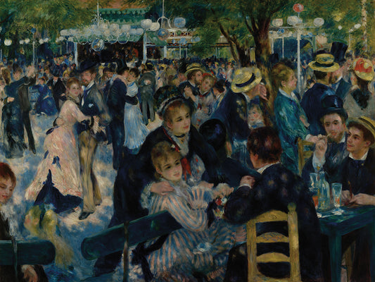 Dance at Le Moulin de la Galette (1876)