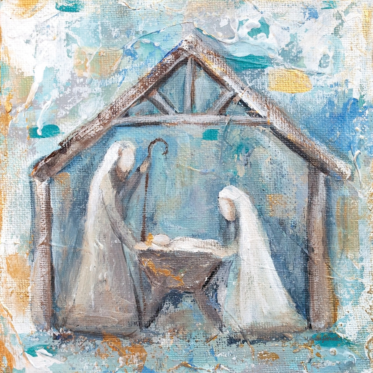 Mackenzie Kissell's Nativity Canvas Art Prints | Fine Art Canvas ...