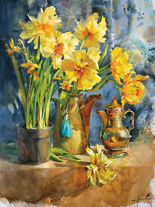 Sunny Flower Still Life