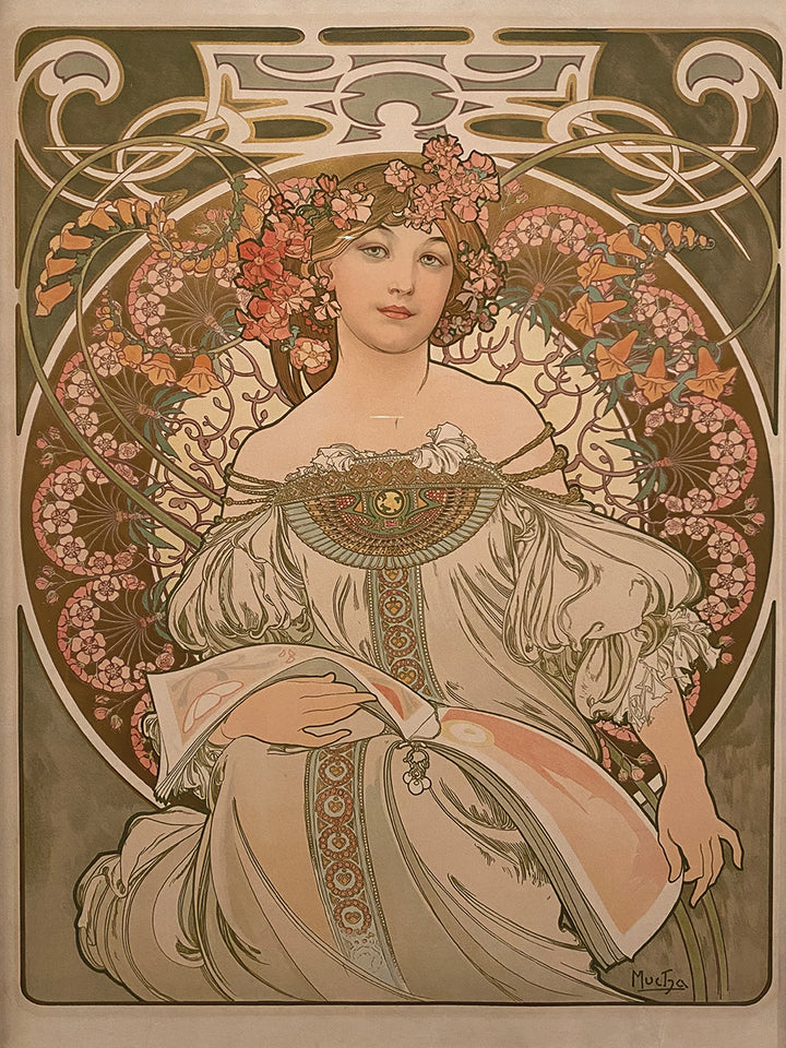 Alphonse Mucha's Mucha Exhibition, Brooklyn Museum, 1920 Canvas Prints 