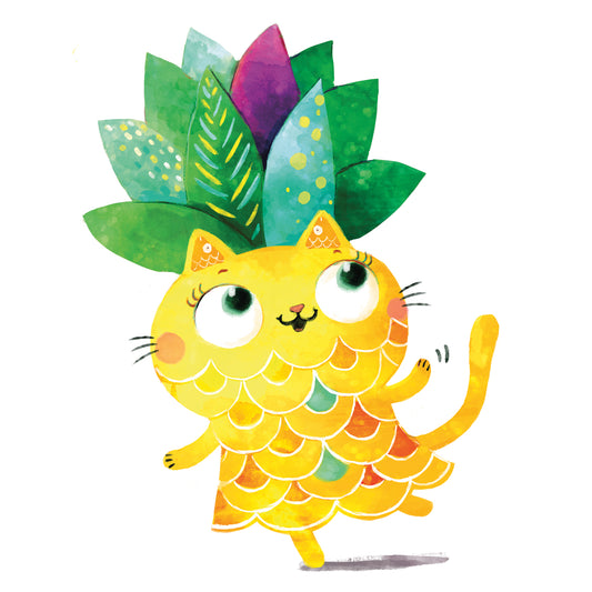 Pineapple Cat