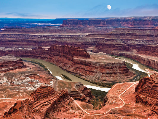 Moon Over Dead Horse Point