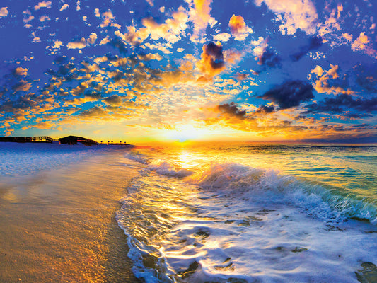 Beautiful Ocean Sunset Landscape Photography